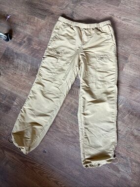 Super Massive - Khaki Joggers with elastic ankle
